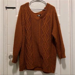 Burnt Orange BDG Oversized Sweater